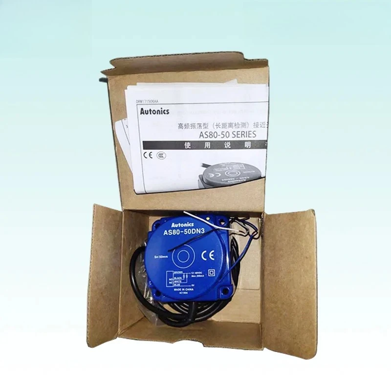 Autonics AS80-50DN3 AS80-50DP3 Long Sensing Distance Proximity Sensor