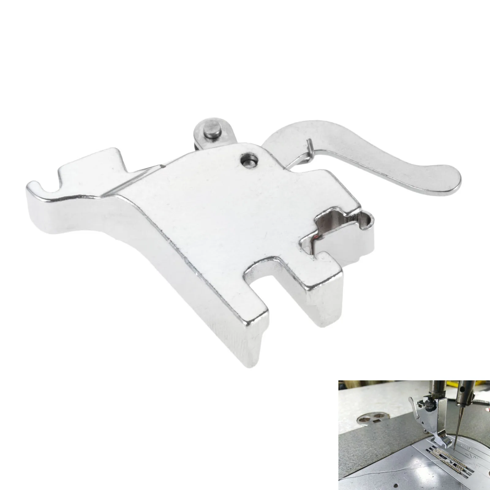 1pc Sewing Machine High Shank Presser Foot Holder Adapter Standard Metal Snap-On Presser Foot Adapter Ankle for Sewing Machine