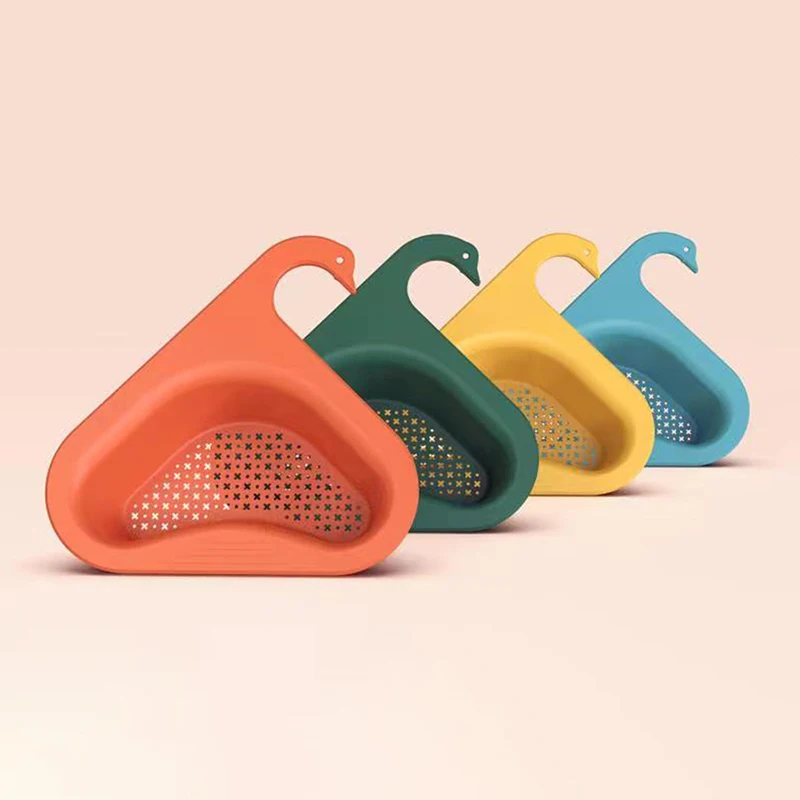 Fruit&Vegetable Drain Basket  Kitchen Leftover Sink Strainer Sink