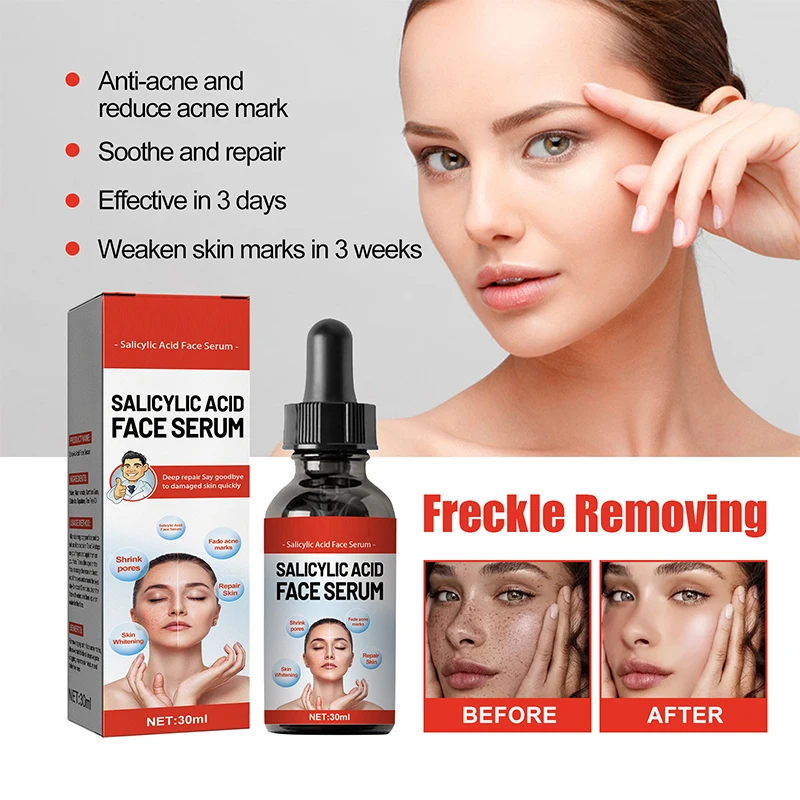 Lasting Nourishing Niacinamide Facial Serum Salicylic Acid Long Term Moisturizing Face Serum Skin Repair Care Lotion Products