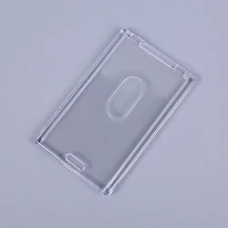 Clear Card Cover Plastic Transparent Card Holder Men Women Business Bank ID Credit Card Child Bus Card Cover Case Protector