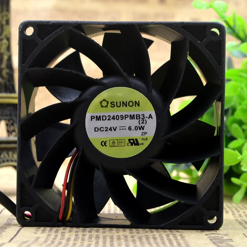 

SSEA New Fan For TAJUN PMD2409PMB3-A 9CM 9038 9238 24V 6.0W Inverter Cooling Fan 90*90*38mm