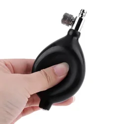 Reliable Black Blood Pressure Sphygmomanometer Pump Bulb Suitable for Cervical Traction Devices and Nasal Wash