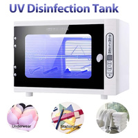 12L UV Light Sterilizer Nail cleaning Box Barber Disinfection Cabinet Manicure Tools Ultraviolet Sanitizer For Spa Beauty Studio