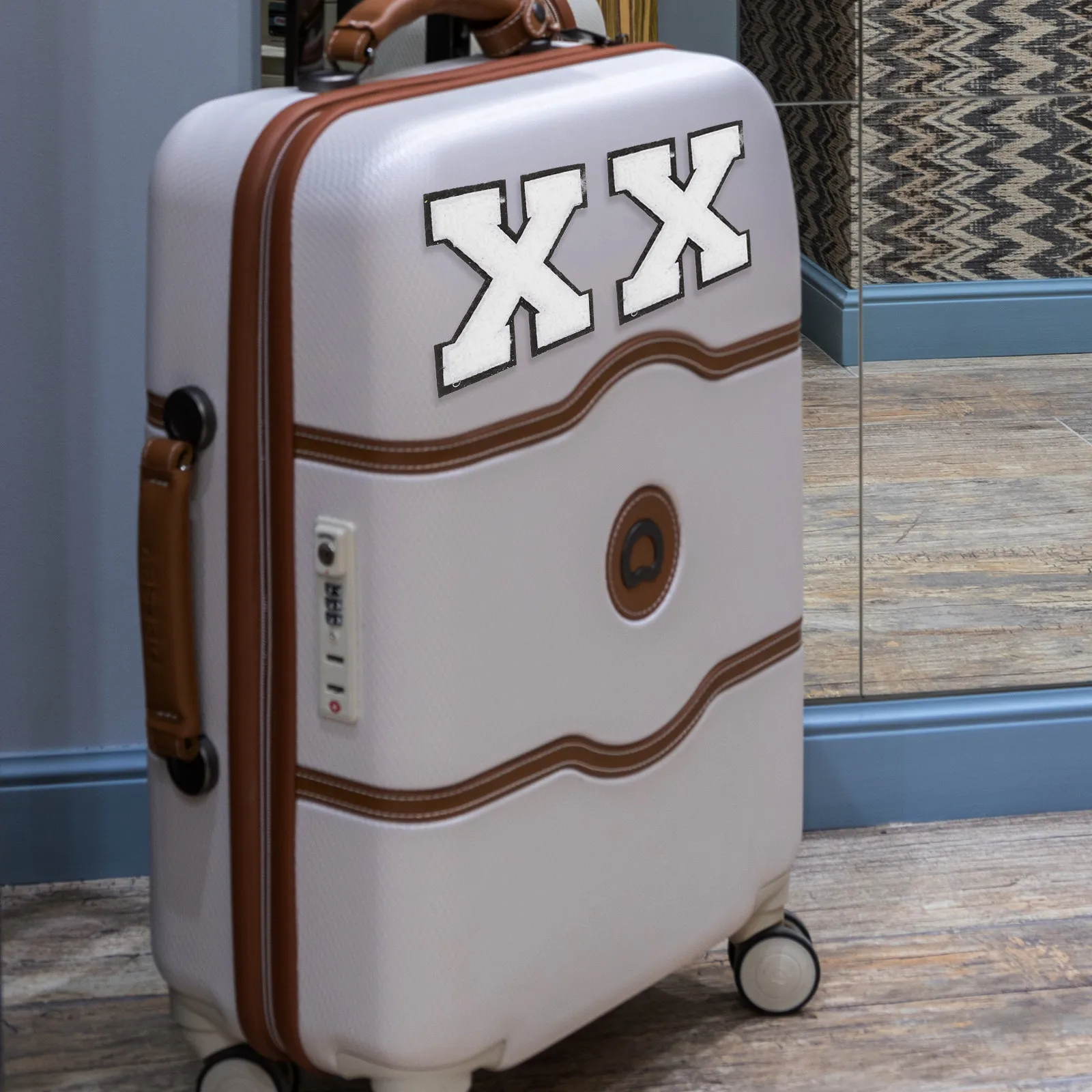 

52Pcs Iron on Letter Patches Embroidered Alphabet Patches Lightweight Compact for Jeans Jackets Coats Bags Backpacks Clothing