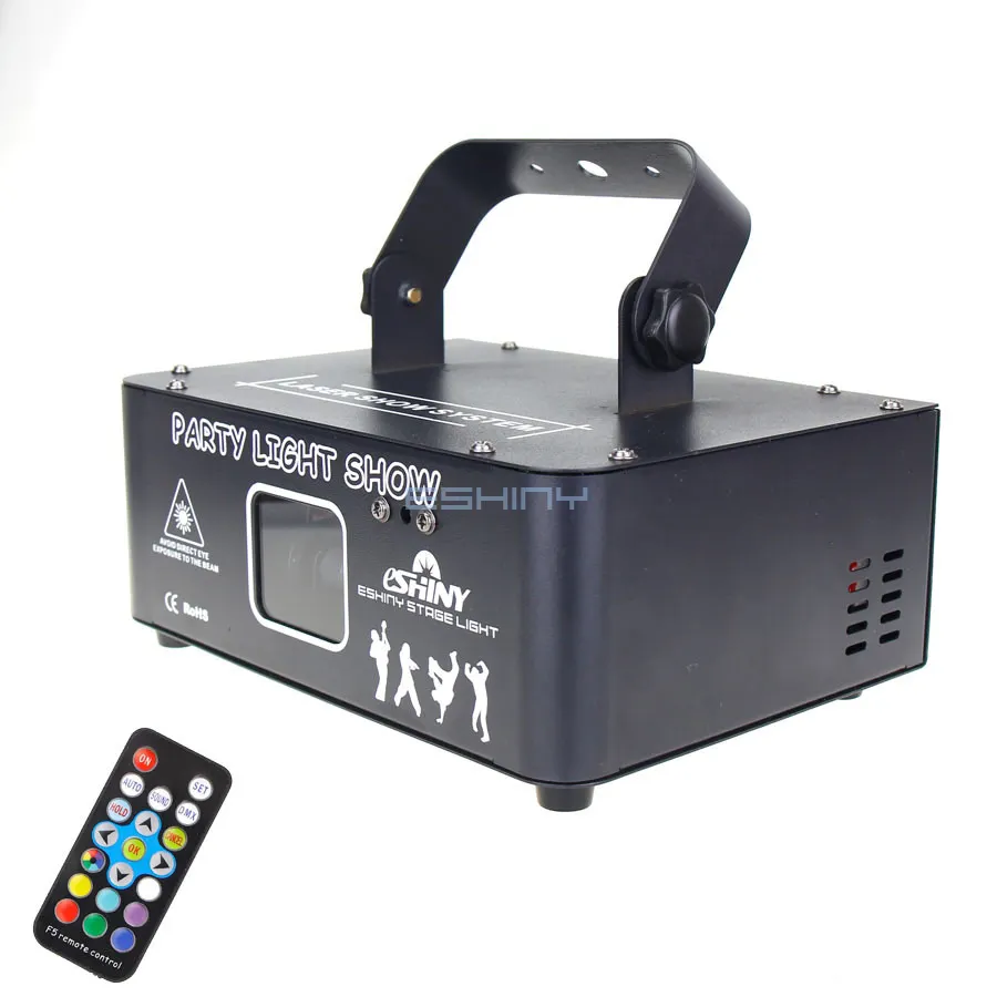 DF500 Android IOS APP RGB Laser Animatie DJ Lights Disco Party Projector Beam Dance Bar Kerstdecoratie Podiumeffect Lamp Show - afbeelding 1