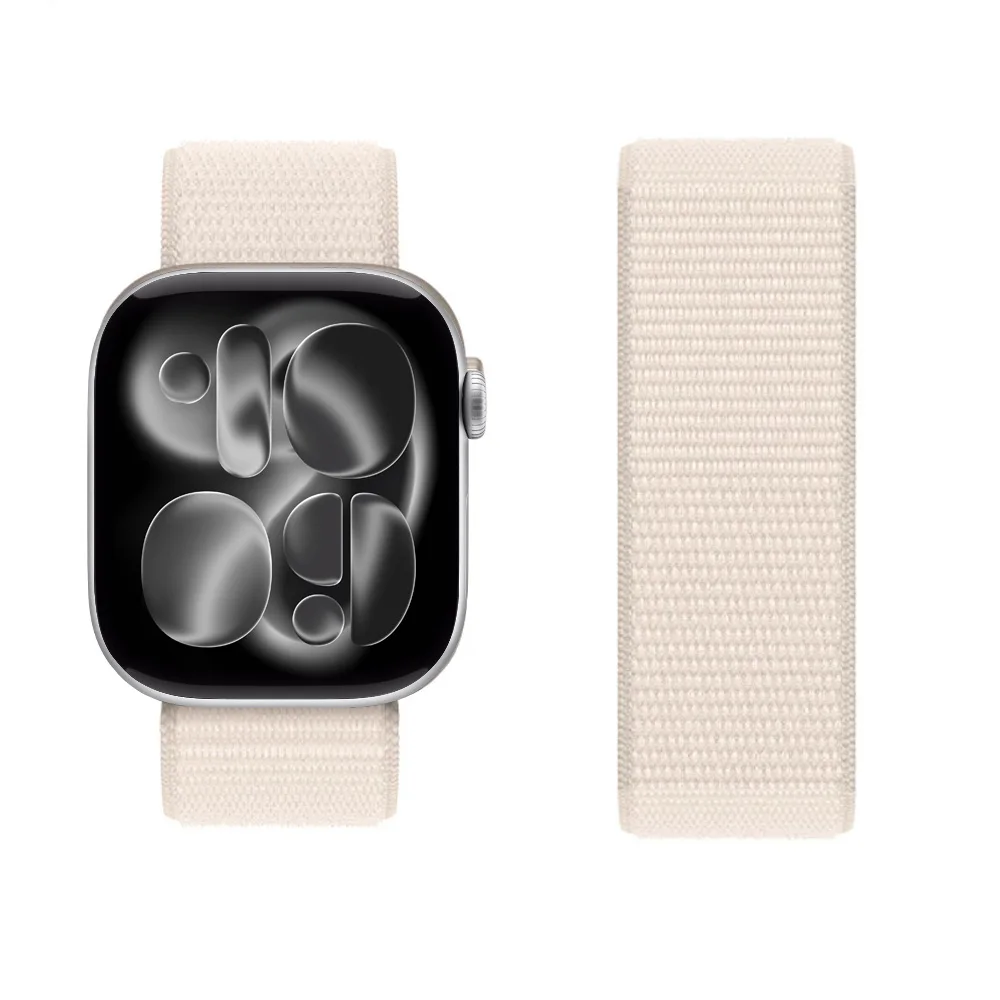 Bracelets en Nylon pour Bracelet de montre Apple 46mm 42mm 45mm 44mm 40mm 41mm 49mm Bracelet de sport Correa iwatch série 11 10 8 9 7 SE Ultra3