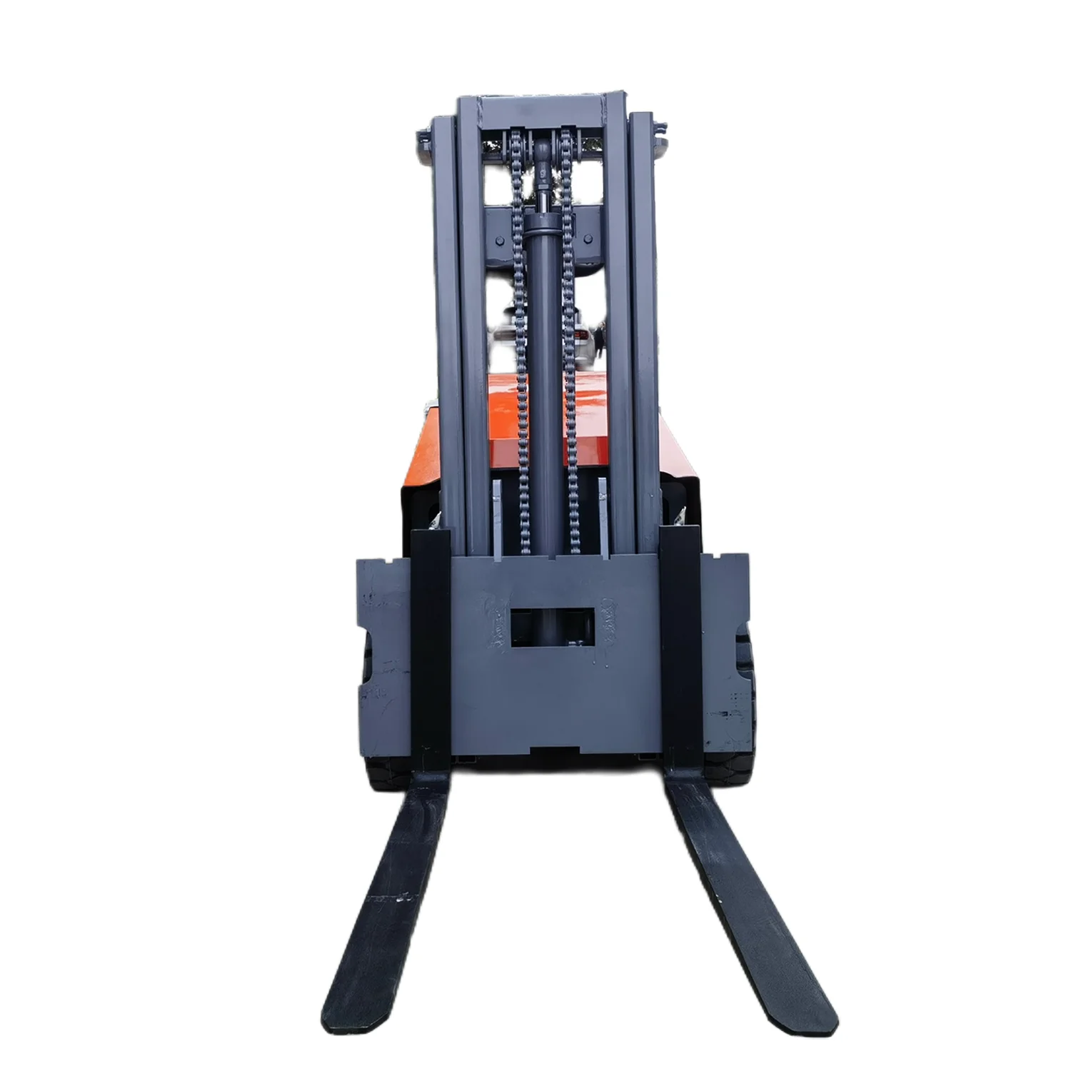 Трехколесная подставка, мини-вилочный погрузчик, полный электрический вилочный грузовик, низкая цена, штабелер поддонов с большими колесами для неравномерного земли