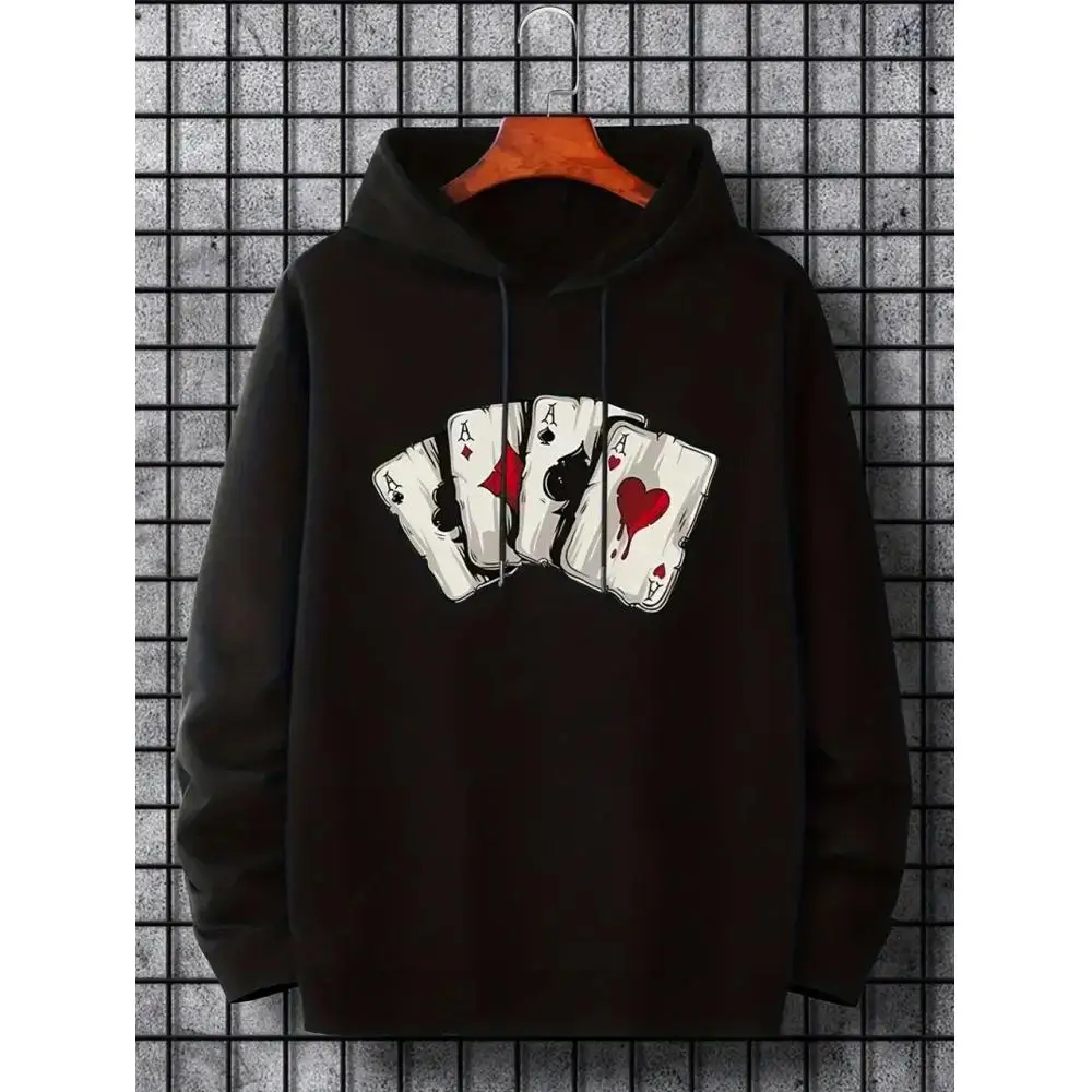 

Men's Hooded Sweatshirt, Christmas Costumes, Relaxed Fit Winter Warm Sweatshirt for Cold Weather, Sweater Hoodies Clearance