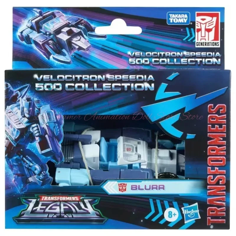 【Disponibile in magazzino】Giocattoli trasformabili Hasbro Serie Legacy Velocitron Speedia 500 Collection Line Blurr Action Figures Modelli di giocattoli