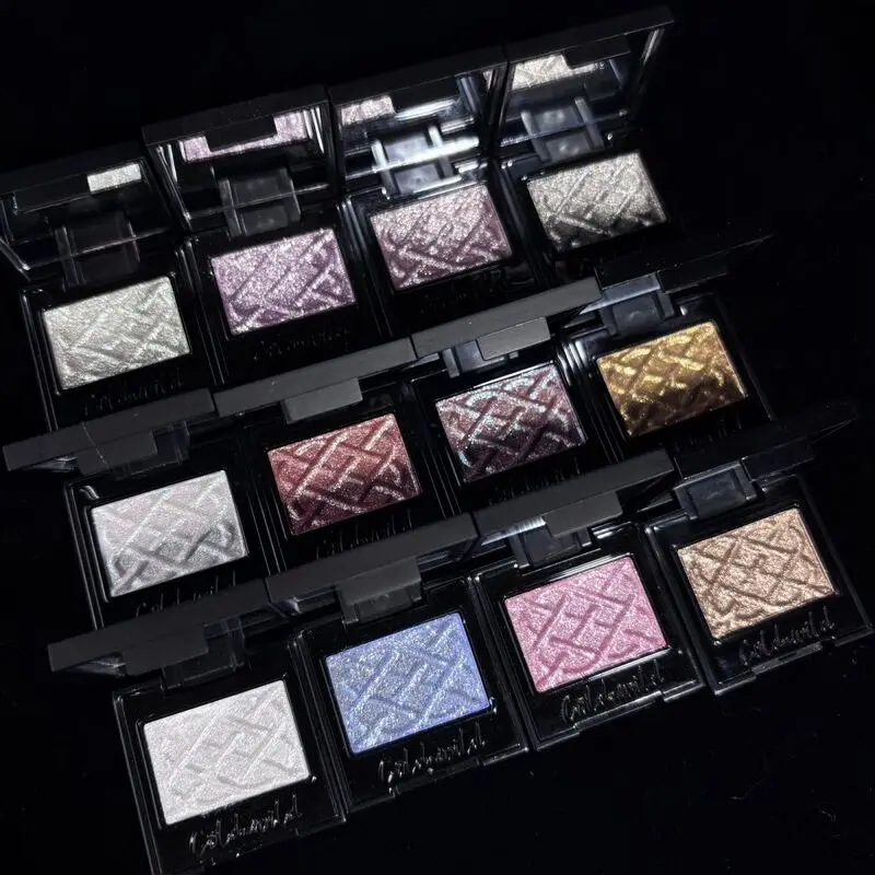 Official Flagship Lengye New Product Flashing European And American Color Series Single Eyeshadow Glaze Star Moon Silver