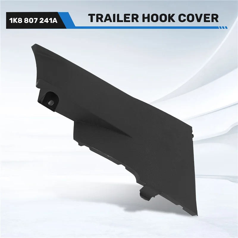 

A22E-Car Front Bumper Trailer Hook Cover Towing Cover For Scirocco MK3 08-14 1K8 807 241A