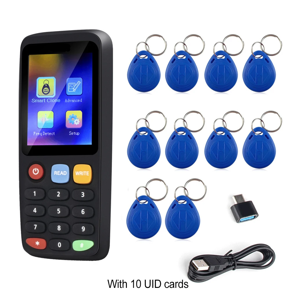 Smart Card Reader With APP Intelligent Decoding Assistant Simplify Tasks High-Speed Data Transfer 10/UIDcard