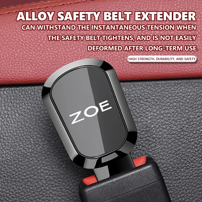 Car Seat Belt Clip Extender Safety Seatbelt Lock Buckle Plug Auto Accessories For Renault Alpine Twingo Initivle Zoe Clio Megan