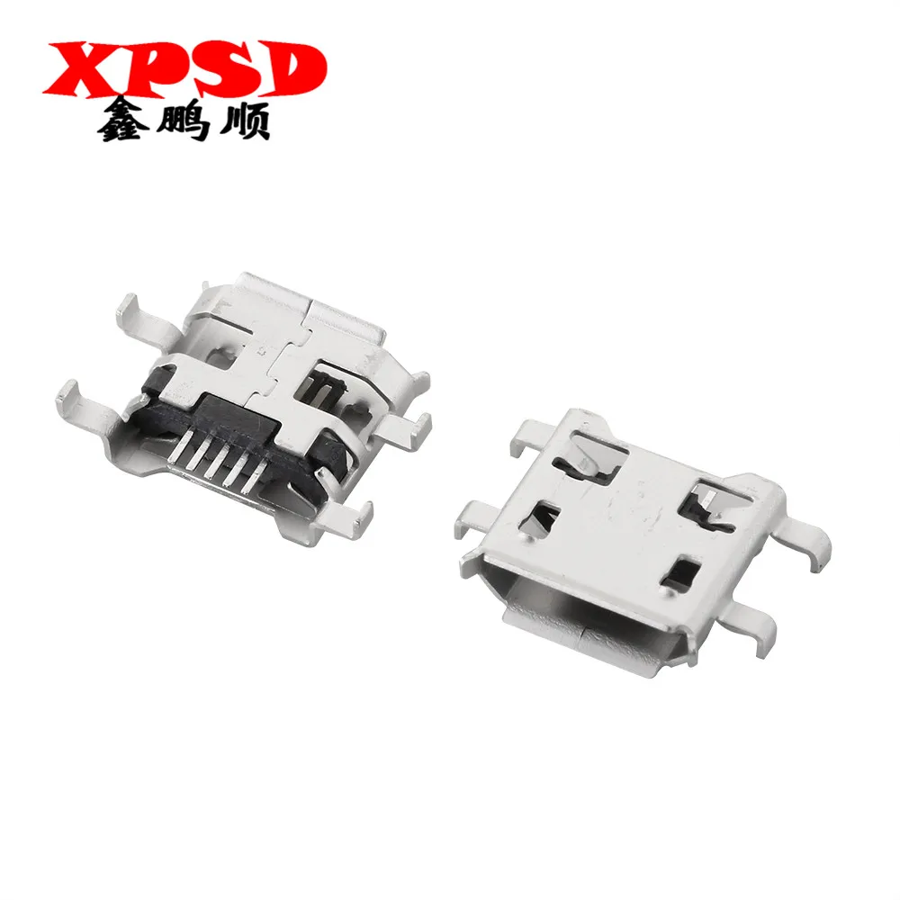 

10PCS MICRO USB female station charging 5P sinkboard crimp MK5P Android mobile phone interface female station