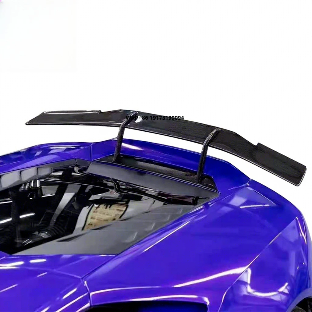 

Dry Carbon Fiber Rear Deck Spoiler for Huracan EVO Novi Style Rear Trunk Lip Wing Vehicle Accessories