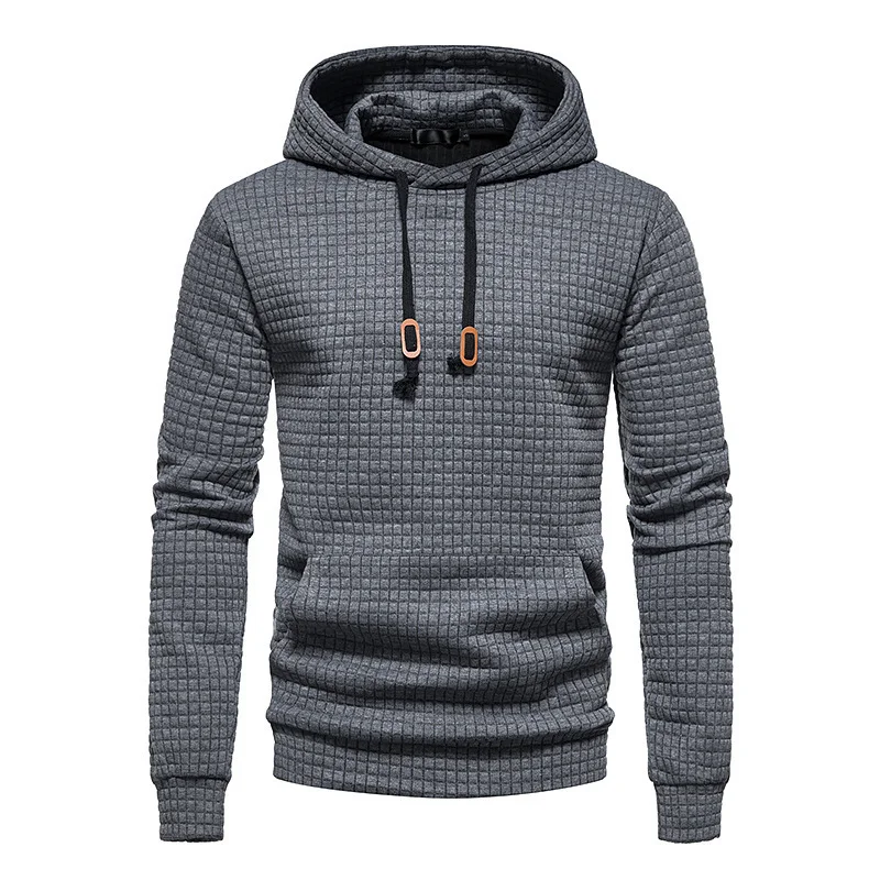 Felpe con cappuccio Patchwork Color Block alla moda per uomo felpa con cappuccio atletica con coulisse primavera autunno Casual Pullover in pile top