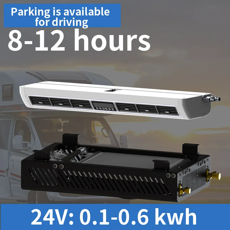 Factory Directly Smart Digital And Manual Dc 12v Rv Roof Top Parking Portable Car Air Conditioner For Motorhome Trucks