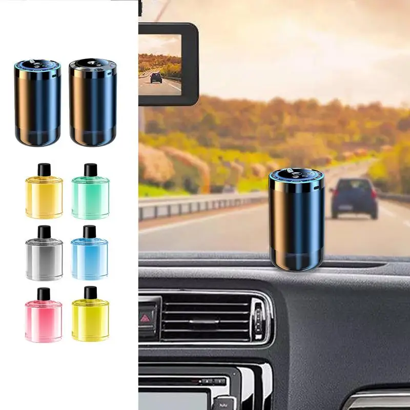 Smart Car Air Freshener Car Air Purifier Adjustable New Car Smell Air Freshener Car Diffuser Air Freshener Automatic Starry Sky