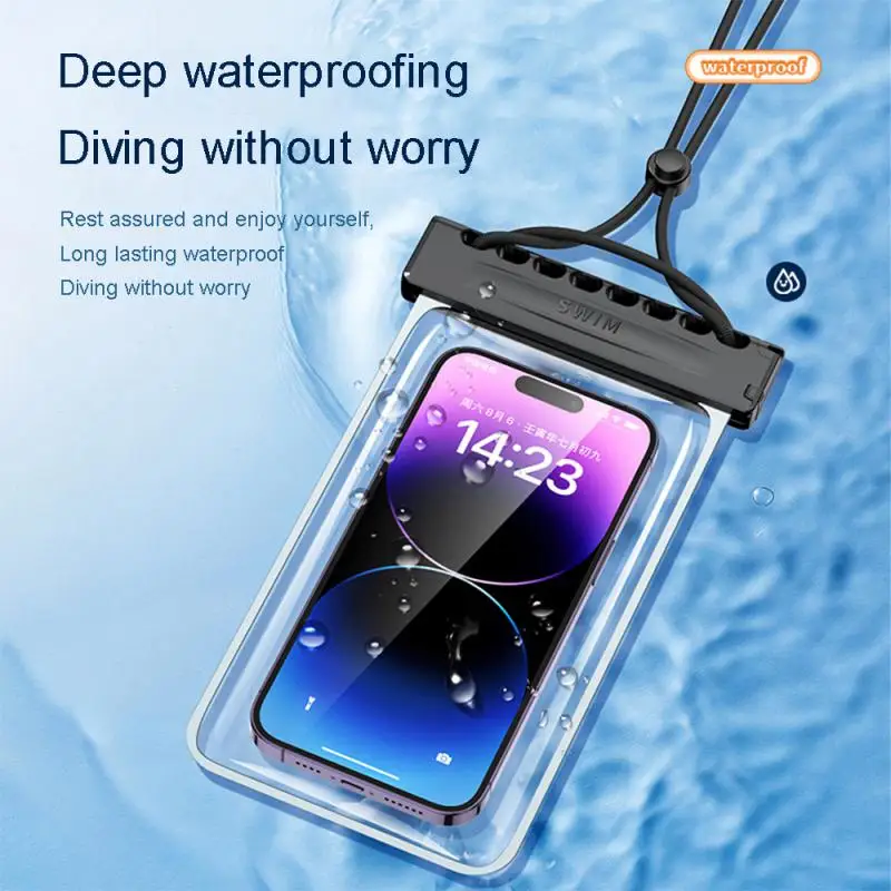 Delivery Riders Secure Versatility Convenience Waterproof Protection Waterproof Bag For Drifting Swimming Clear Durable Drifting