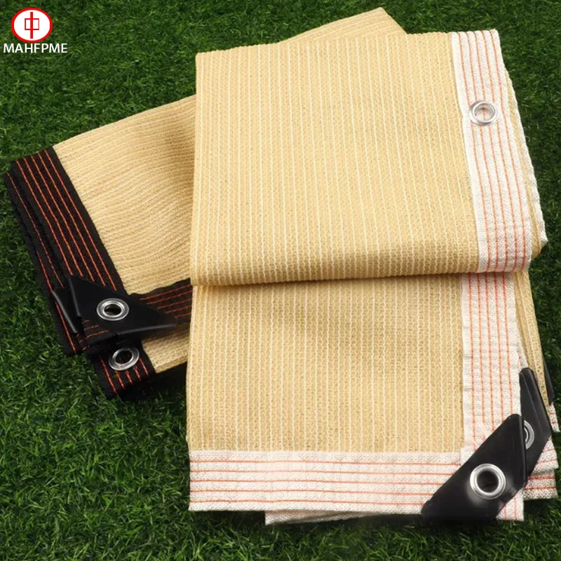 Outdoor Sunshade Net HDPE UV Block Garden Terrace Camping Shade Cloth