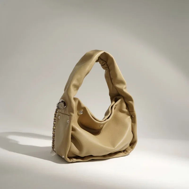 

Shopping Essential Diaper Bag Women's Luxury Leather Tote Vintage Crossbody Bag Minimalist Designer Large Capacity Chic