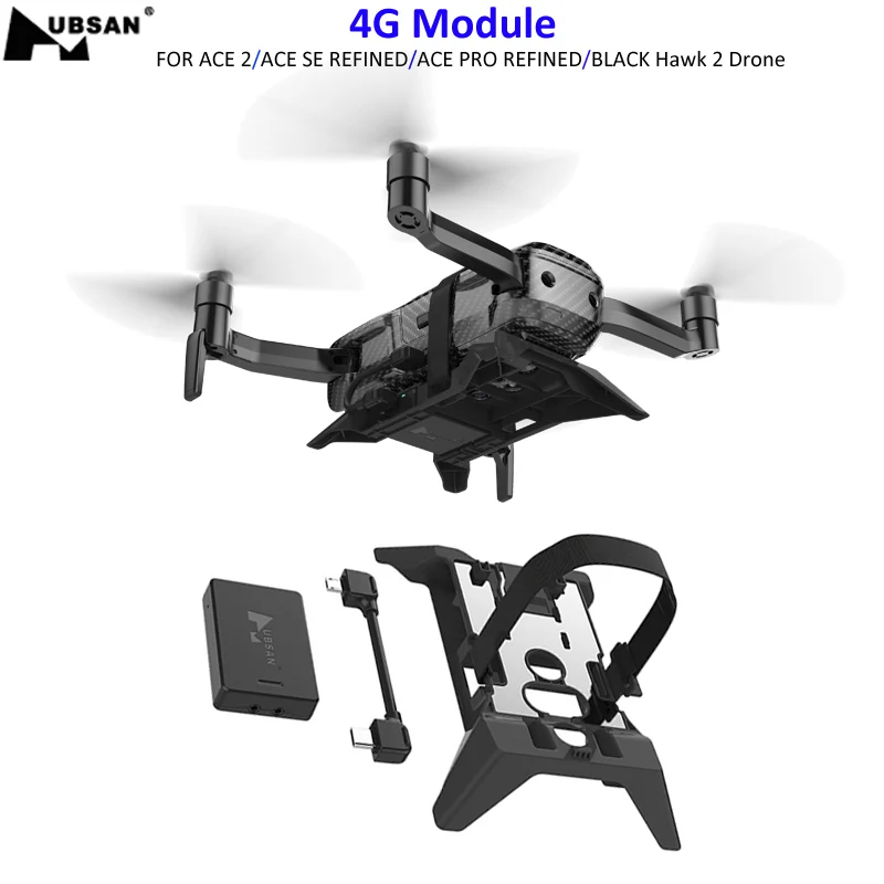 Hubsan ACE 2/ACE SE raffinato/ACE PRO raffinato/BLACK Hawk 2 RC Drone 4G modulo Kit di installazione staffa di fissaggio accessorio Base di montaggio