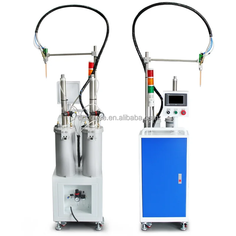 2k  Dispenser Automatic High Viscosity Dispensing  Silicone Glass Adhesive Special Gluing  Precision Dispensing Machine