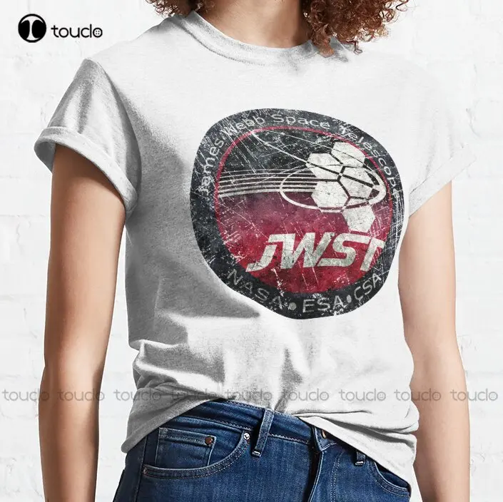 James Webb Telescope Vintage Emblem Classic T-Shirt Baseball Shirt Women Custom Aldult Teen Unisex Digital Printing Tee Shirts