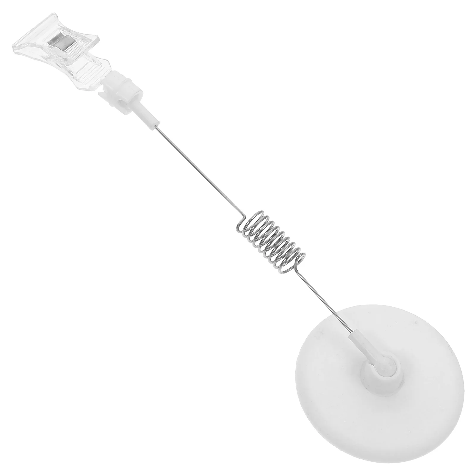 6 قطعة كليب على القرص المستدير حامل بطاقة السعر Abs تسجيل كليب لعرض البيع بالتجزئة سوبر ماركت الرف التسمية أصحاب قابلة لإعادة الاستخدام البلاستيك #2