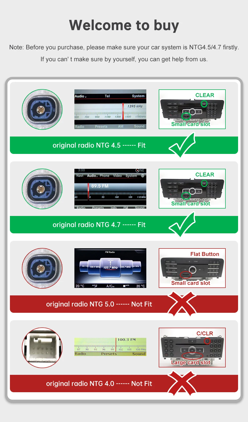 DE 12.3 Ultradünner Linux-Bildschirm für Mercedes-Benz A W176 B W246 CLA GLA Klasse 2013-2015 NTG4.5 Auto-Touchscreen, Unterstützt Kabelloses CarPlay, Android Auto, Mirrorlink, Behält OEM-Funktionen bei – Detail 2