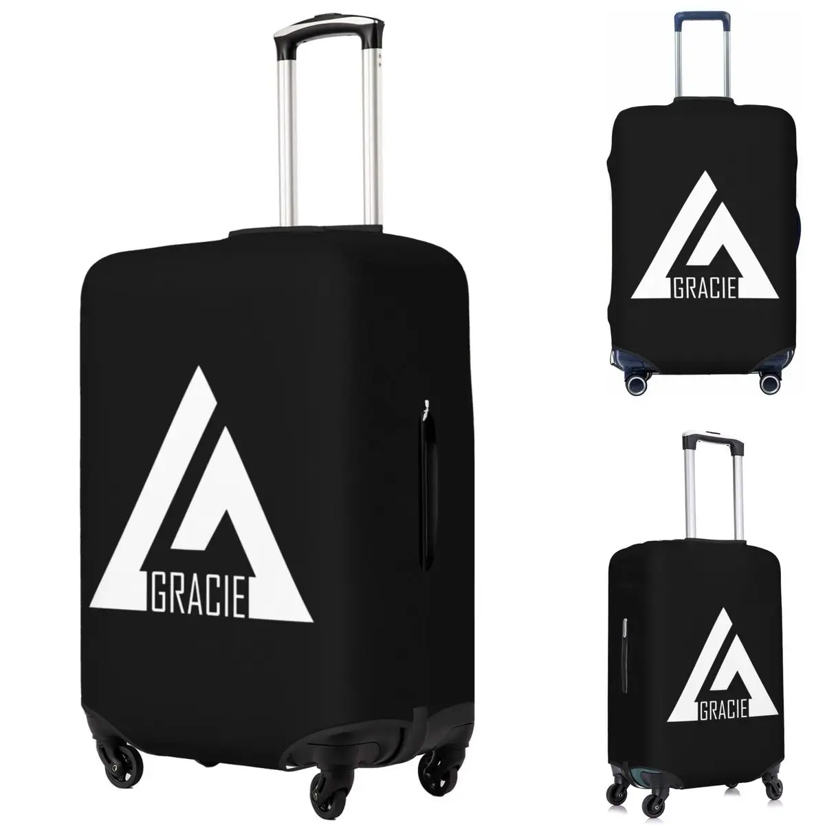 

BJJ - Gracie Suitcase Cover Protection Elastic Travel Luggage Protector Covers for 18-32 Inch