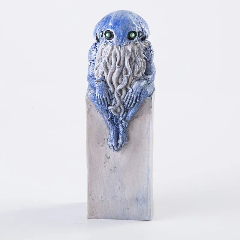 Film Cthulhu Mythos Statue Cthulhu Denker Garage Figur Oktopus Harz Modell Zimmer Schreibtisch Dekoration Ornament Kinder Erwachsene Geschenke Spielzeug