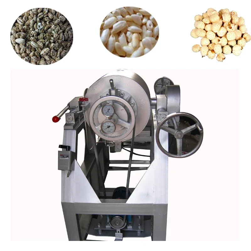 Large capacity air puffing gun /Automatic puffed maize making machine