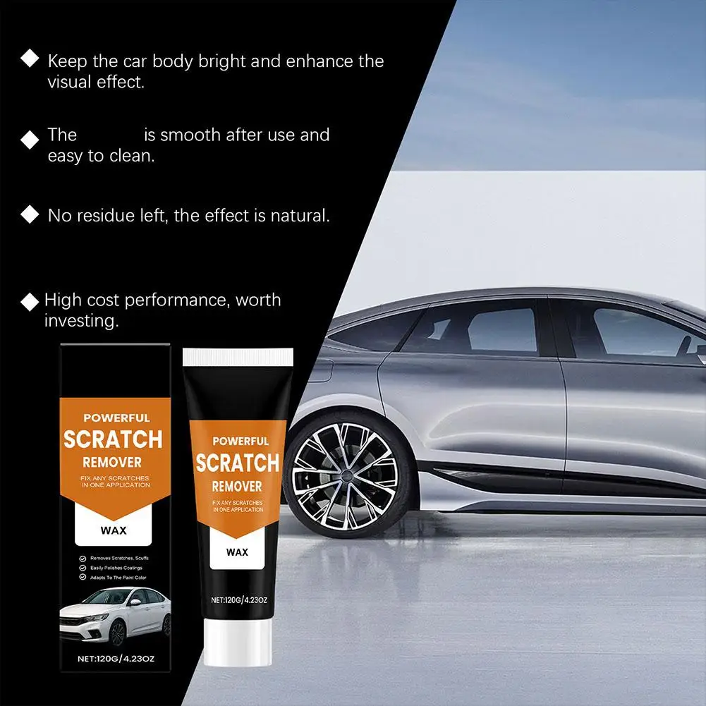 1/3PCS Car Scratch Remover Car Polishing Paste Car Care Smooth Scratch Body Remove Paint 2025 Broken Body Paint Car Repair W5F4