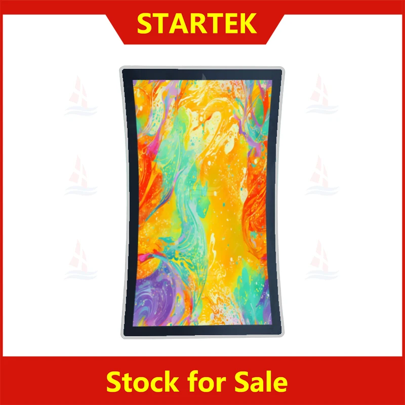 27 Inch LED Light Capacitive Touch Screen 1920x1080 Display Game Playing Touch Screen Monitor Curved Display