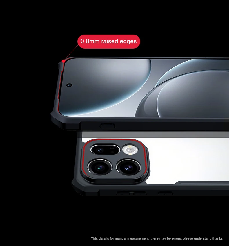 Xundd Für OPPO Find X9 Pro Find X9 Magnetische Hülle Airbag Stoßfester Kameraschutz TPU & Acryl 360° ° Abdeckung für drehbaren Ständer – Detail 8