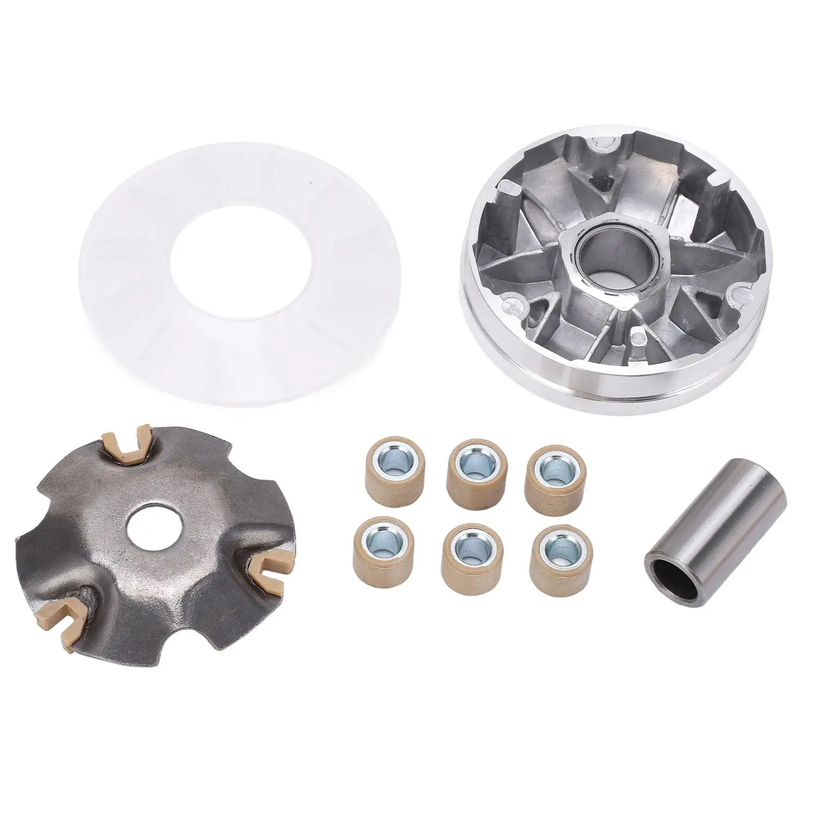 

for gy6 Clutch Weights & Variator Kit - Steel Alloy Anti-Wear Replacement for 50/60/80CC Main Driving Wheel