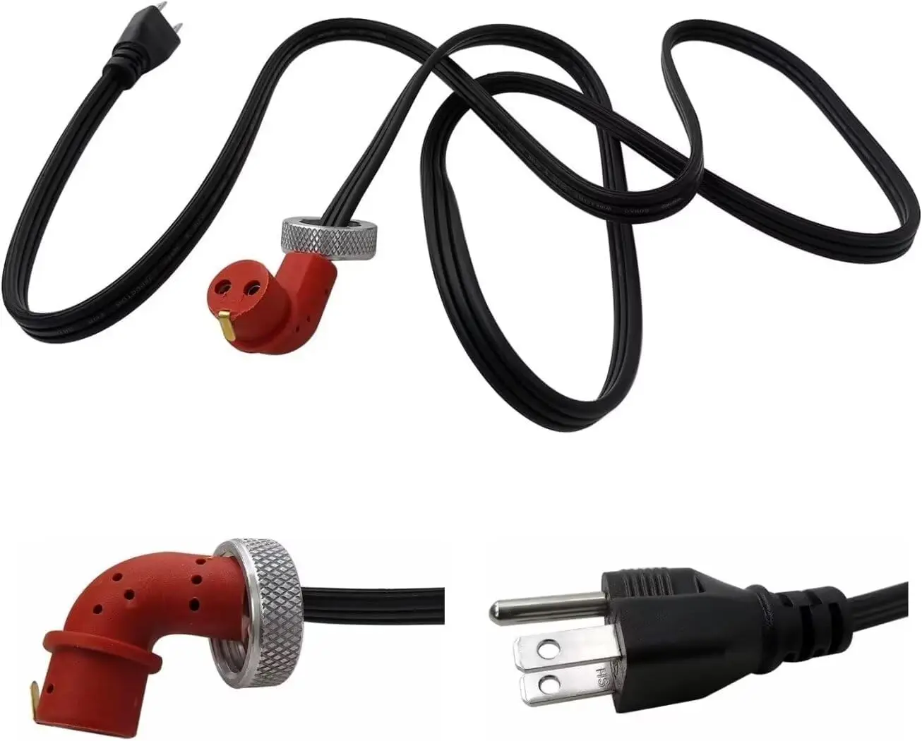 سخان وسلك كتلة 1.8 متر لـ 2020-2023 الكمون 6.7 لتر 2500 3500 بواسطة BLUE ELF