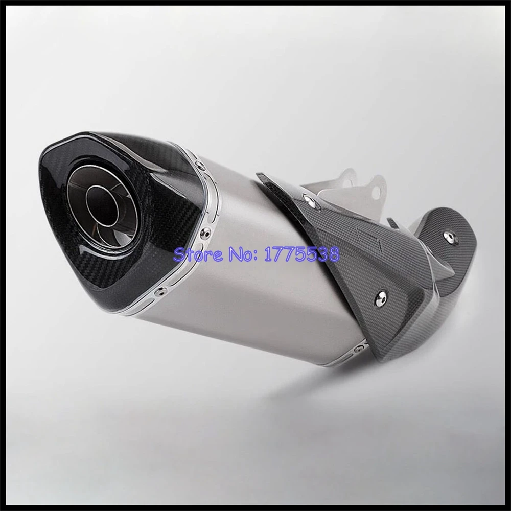 For KTM 790 DUKE/L 2018-2024 for KTM 890 Duke/R/GP 2020-2023 Motorcycle Exhaust Slip on Link Pipe Escape Moto Muffler Cover