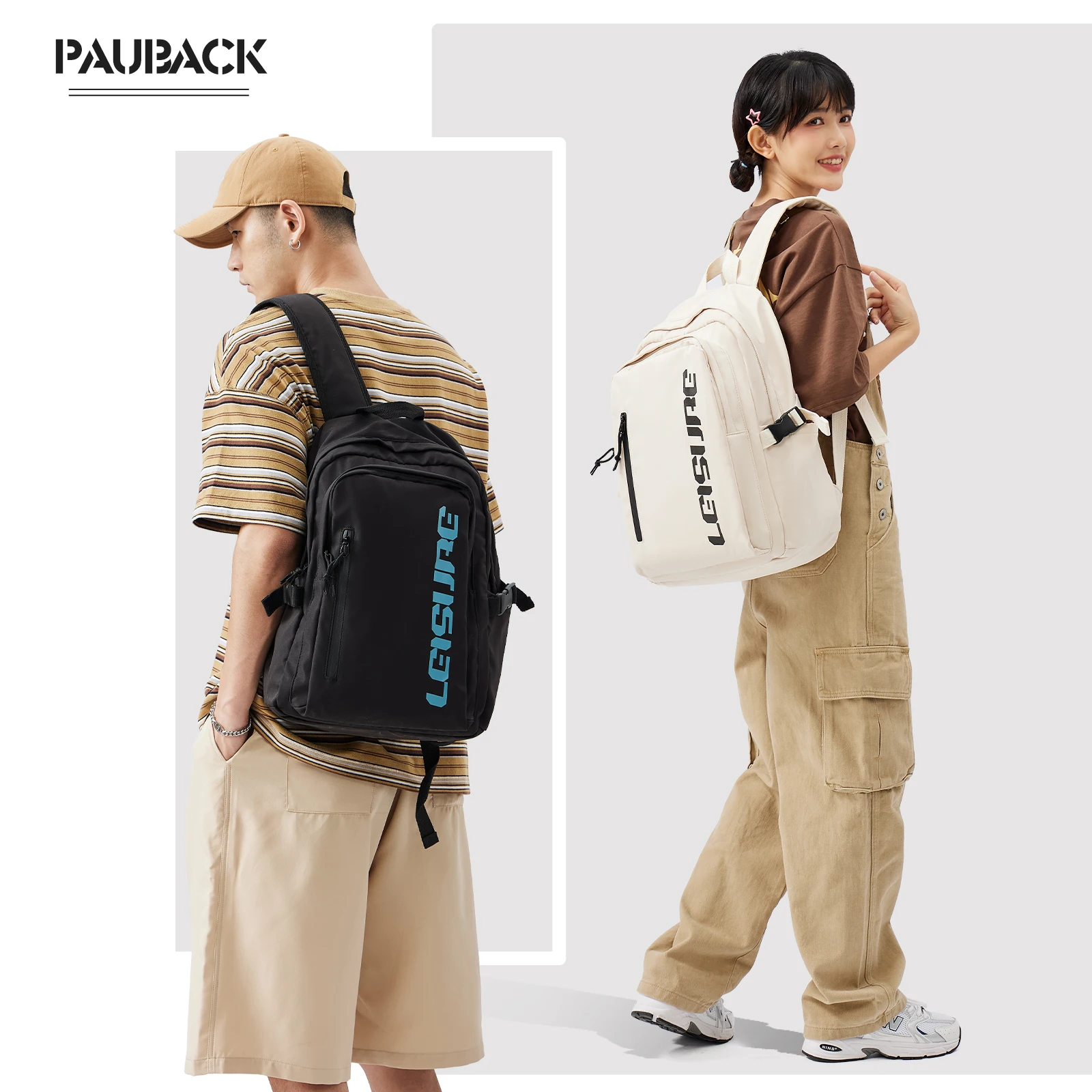 

Backpack for Teen Boys Girls, Lightweight School Bookbag 15.6'' Laptop Backpack Casual Travel Bag Durable Bookbag for Men Women