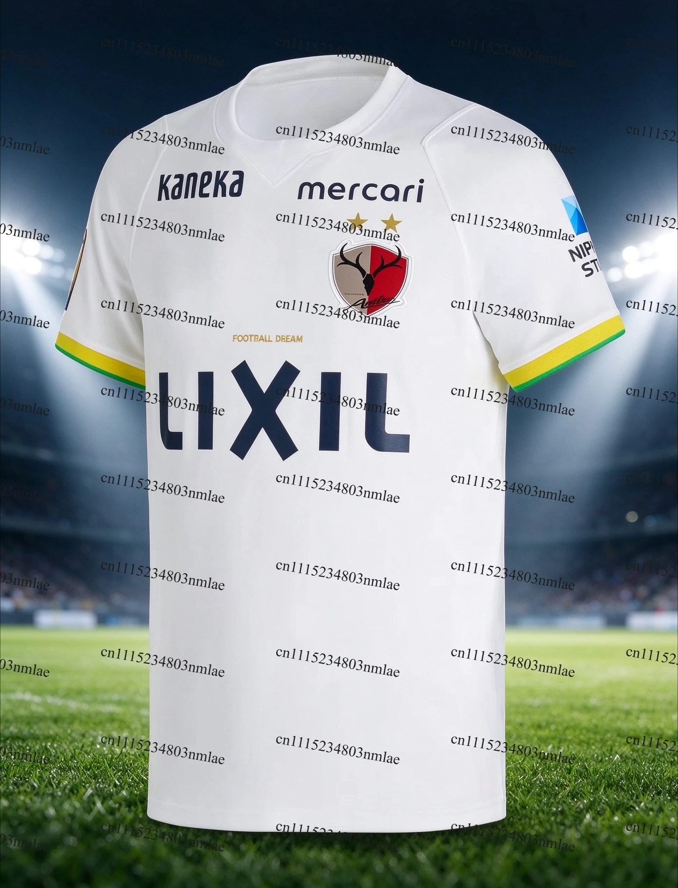 2026New Kashima Antlers 26/27 Season Home and Away Jerseys Men's and Women's Short-Sleeve Sports Casual T-Shirts Family Matching