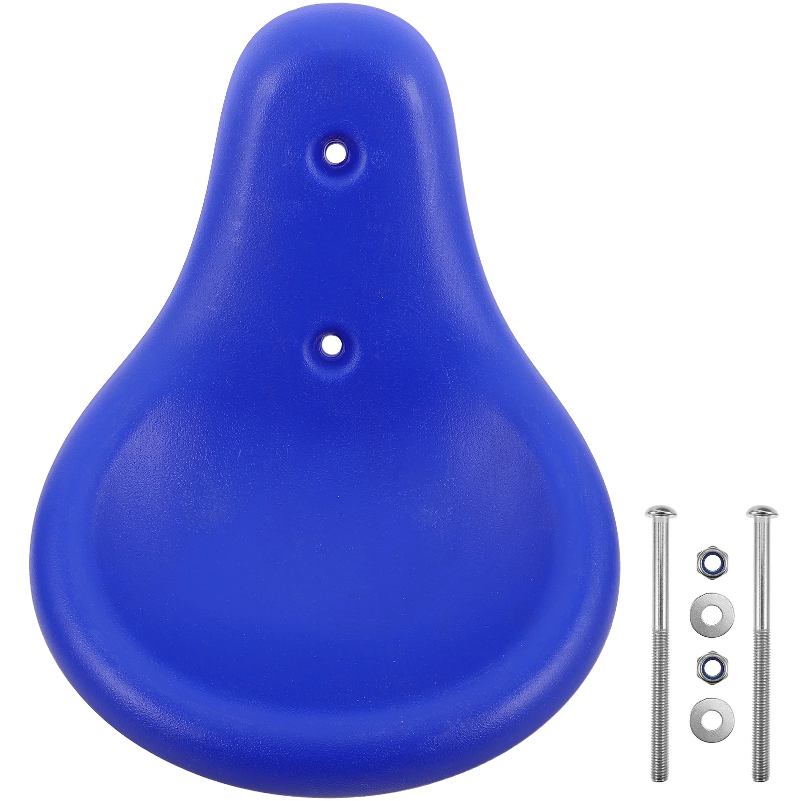 

Playground Seesaw Waterproof Cushion Plastic Seat Replacement for Kids Blue Durable Weatherresistant Quick Installation