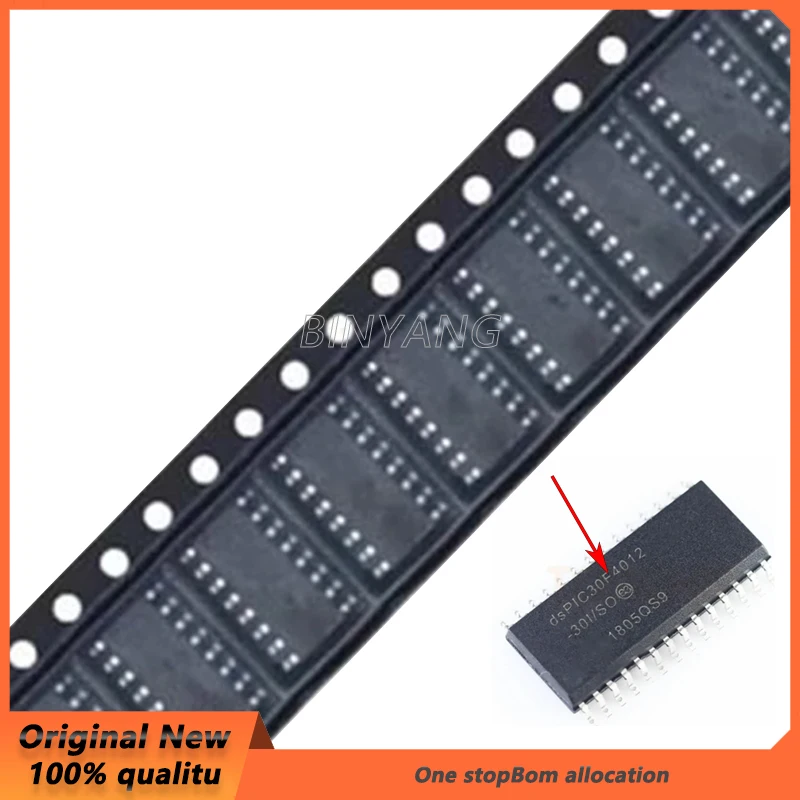 (10piece)100% New DSPIC30F4012 DSPIC30F4012-30I/SO MCU 16BIT 48KB FLASH 28SOIC