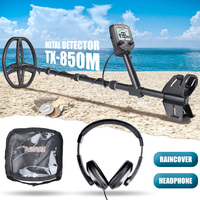 TX-850M Professional High Accuracy Metal Detector New Advanced DSP Chip Adjustable Length Larger LCD Display 11\