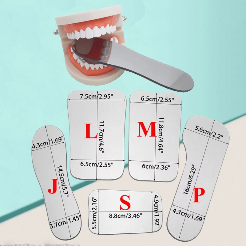 

Стоматологические ортодонтические внутриротовые фотографические двухсторонние зеркала из родиевого стекла, двухсторонние для стоматолога