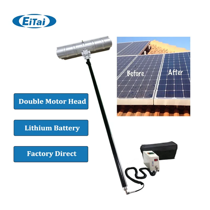 

EITAI Heavy Duty Solar Panel Cleaning Machine Price 3.6M 5.4M 7.2M Telescopic Window Pv Cleaner Robot