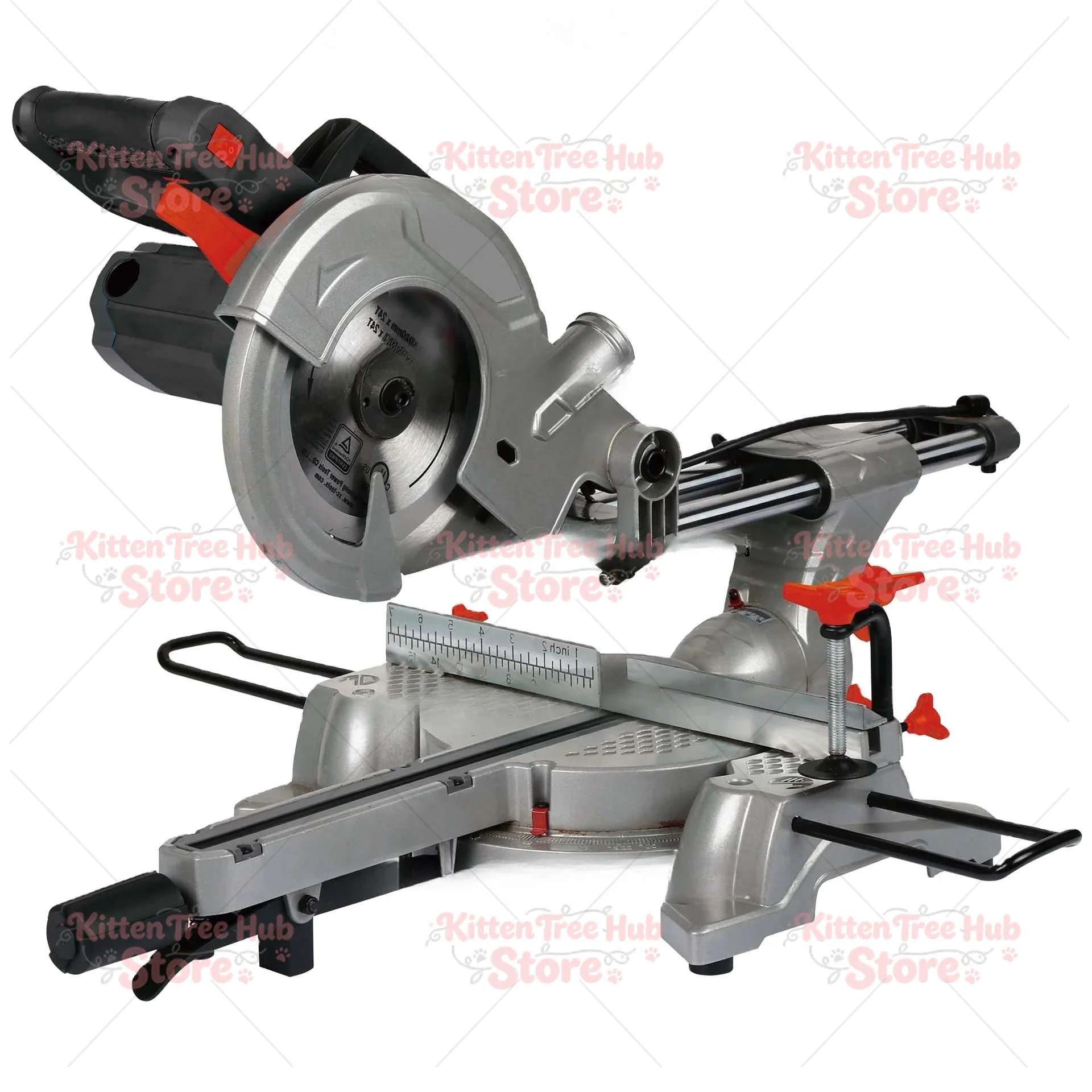 1500w Electric Sliding Mitre Saw Wood Saw 210mm Blade Size