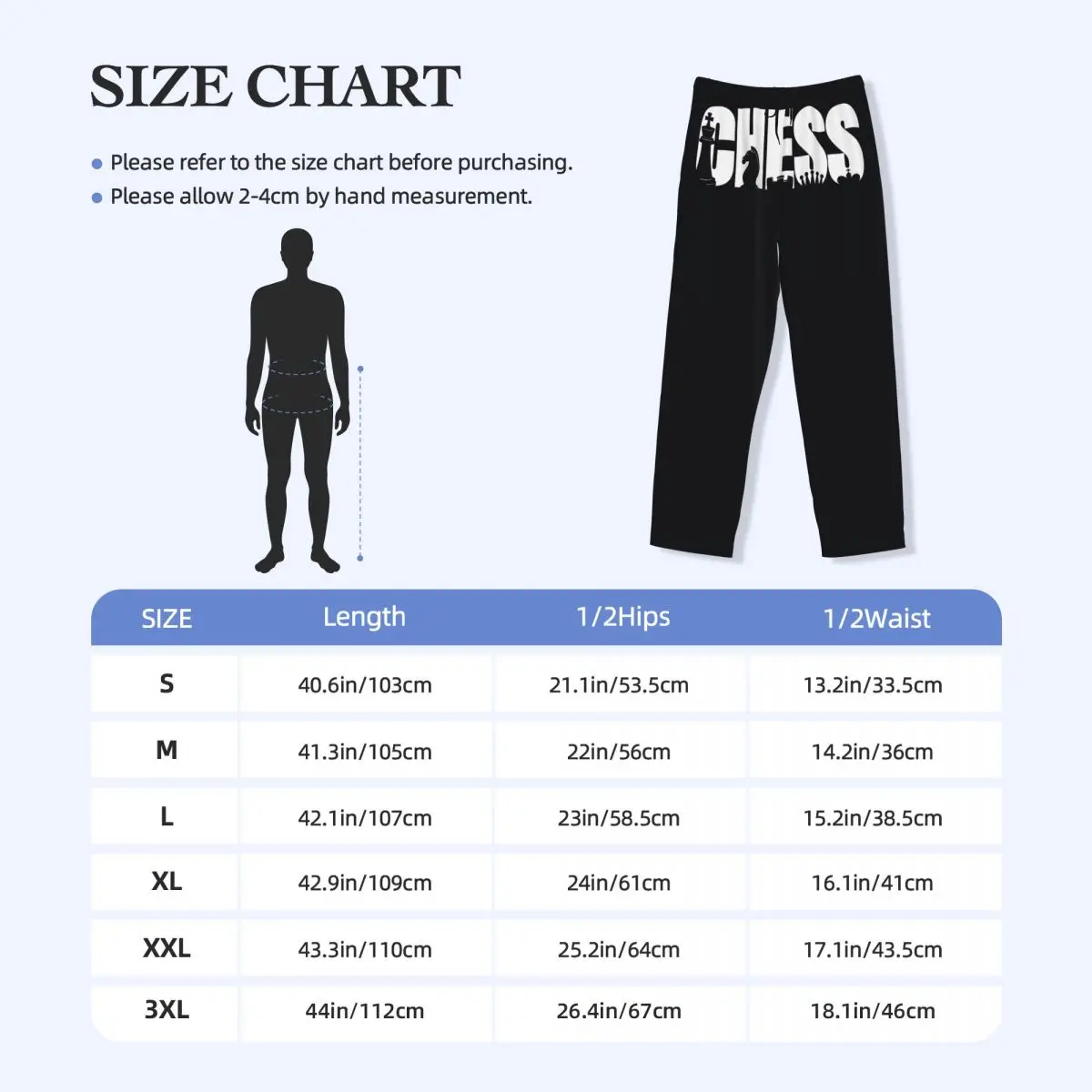 Pantalon de pyjama d'échiquier personnalisé pour hommes, vêtements de nuit de jeu d'échecs, bas de sommeil extensible avec poches