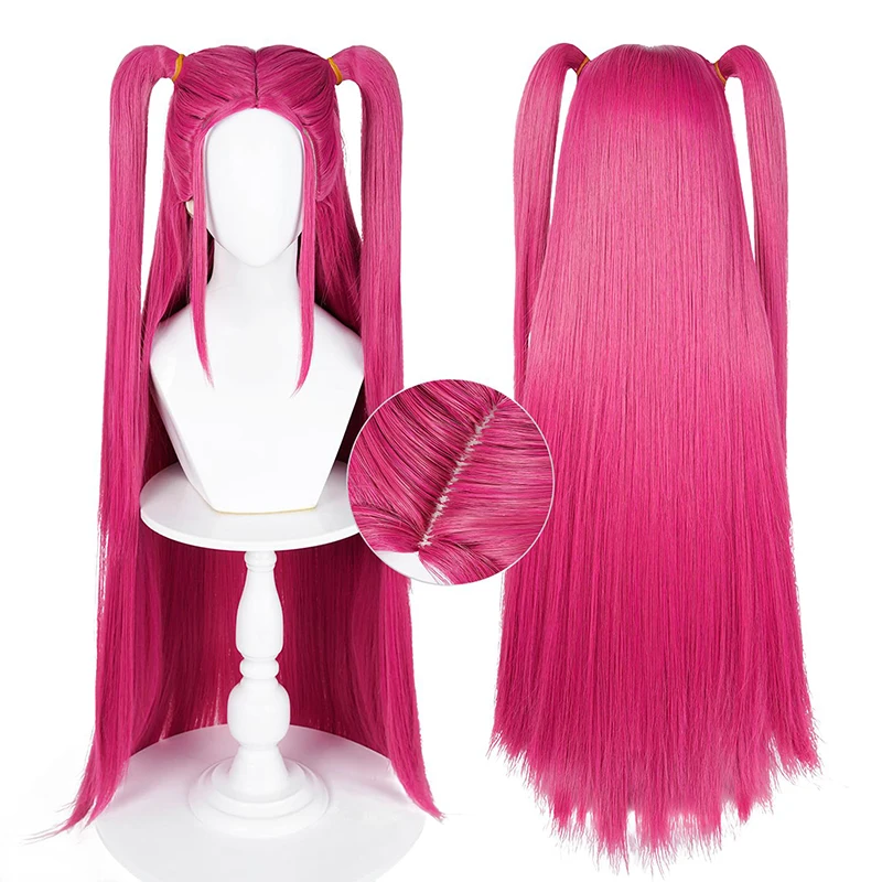 

【 Cheese Sweetheart 】 A full-length lolita wig with cream white gold tiger mouth and double ponytails